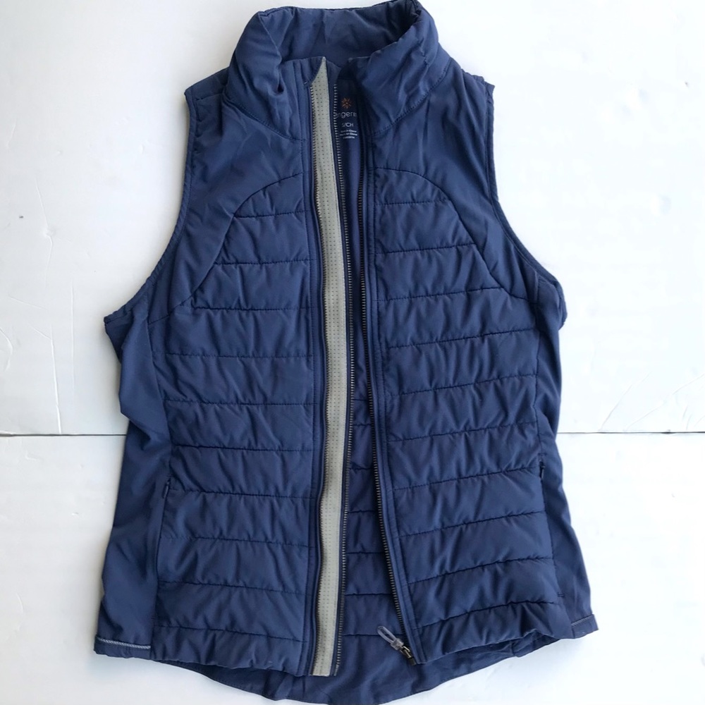 TANGERINE Quilted Design Sleeveless Outdoor Activewear Sleek Puffer Vest - Picture 2 of 8